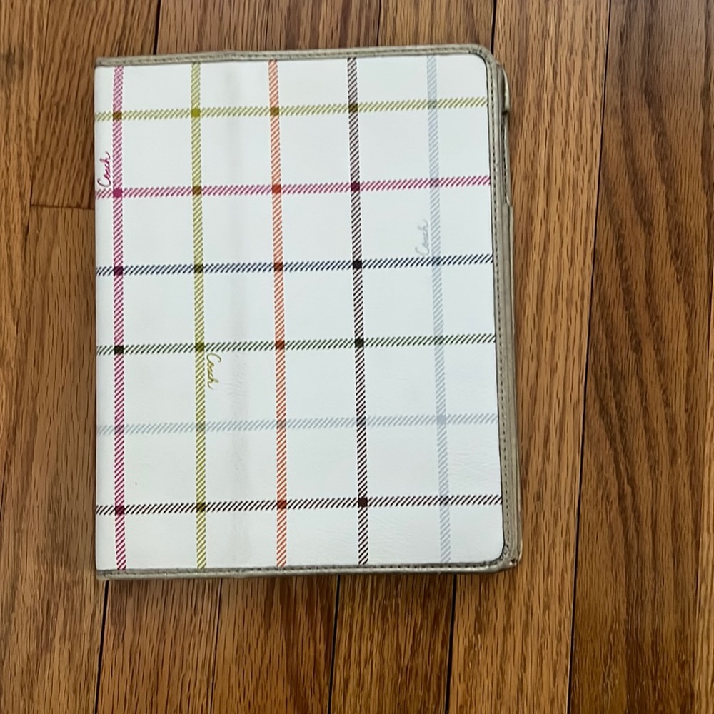 Vintage Coach IPad Case - Picture 1 of 5